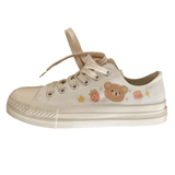 Women's Bear canvas shoes