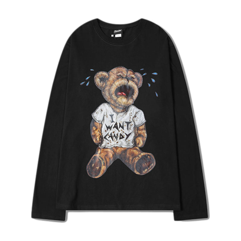 CH Crying Teddy Bear Sweatshirt