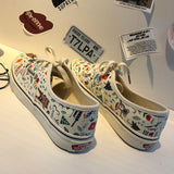 CH Graffiti Canvas Shoes