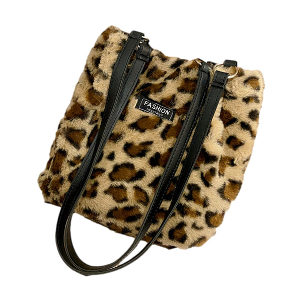 CH Cow-Pattern Shoulder Bag