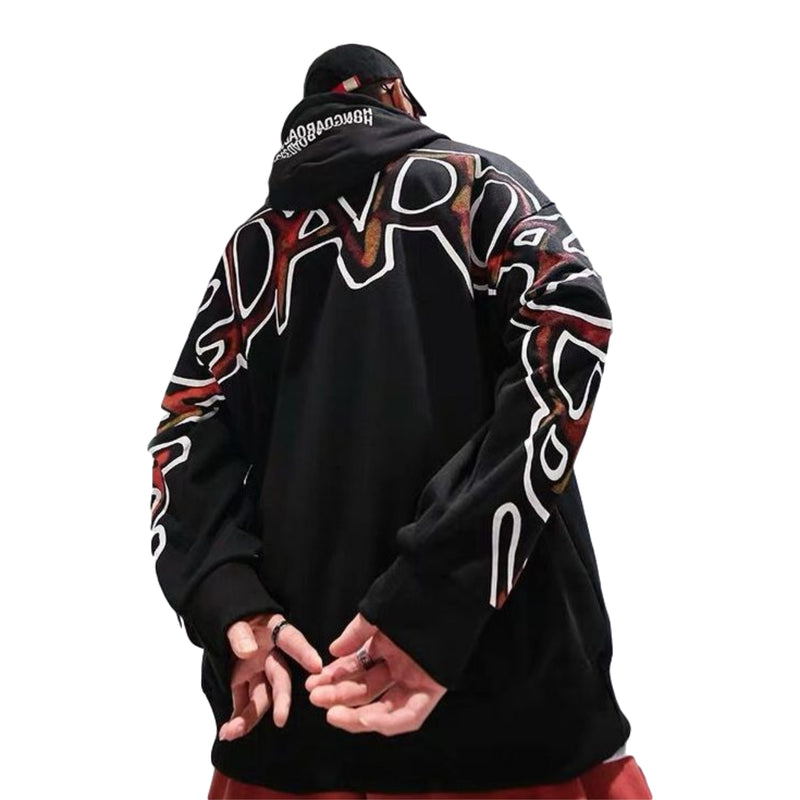 CH Flame Words Hoodie