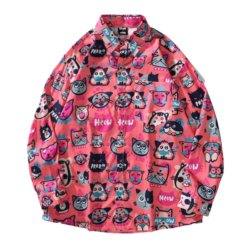 CH"Hip-hop cartoon" Long Sleeve Shirt