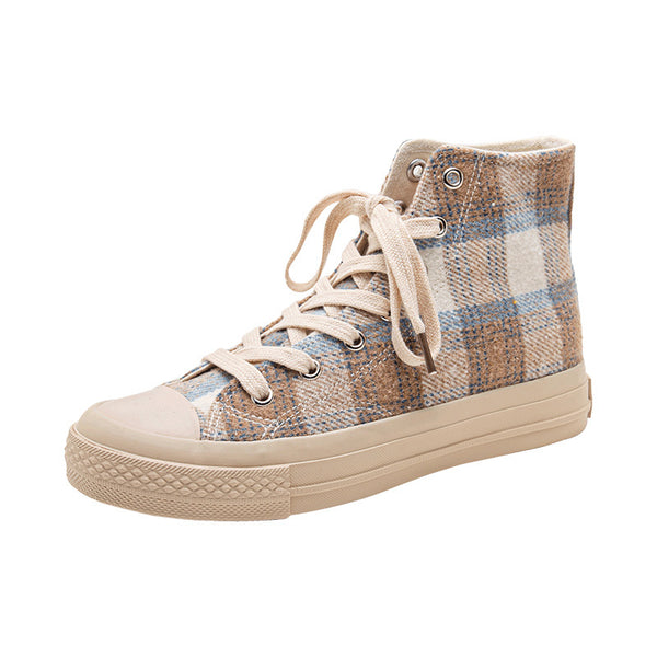 CH Plaid Canvas Shoes