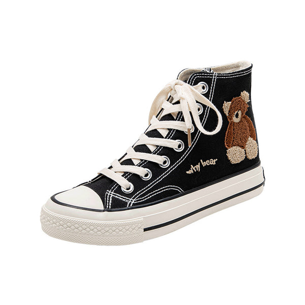 CH Teddy Bear Canvas Shoes