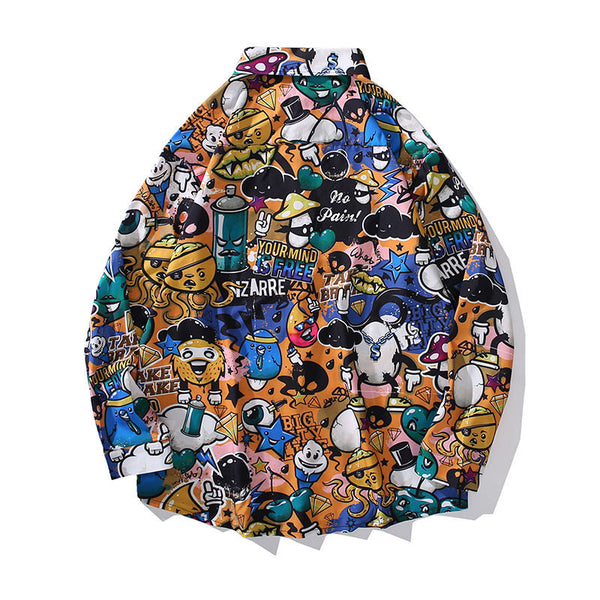 CH "Cartoon Beach" Long Sleeve Shirt