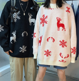 CH Snow Reindeer Knitted Sweater