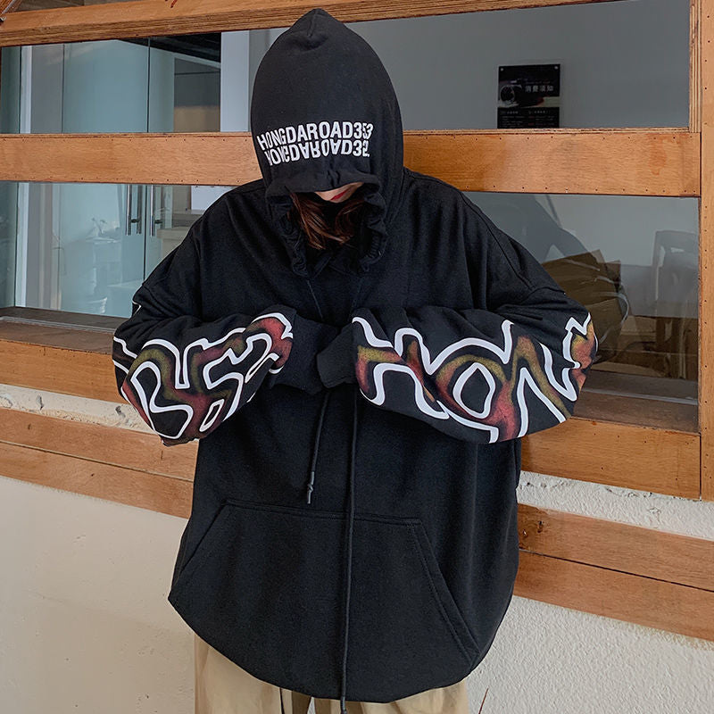 CH Flame Words Hoodie