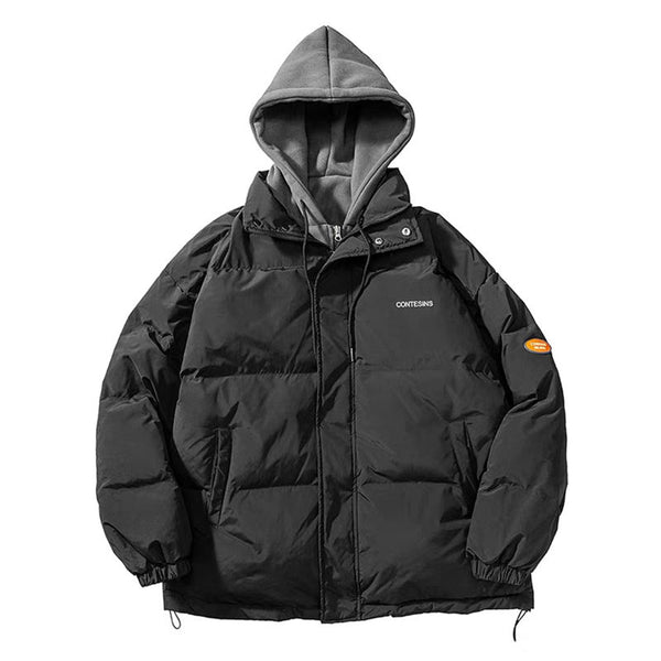 CH Fake Two-Layers Puffer Coat