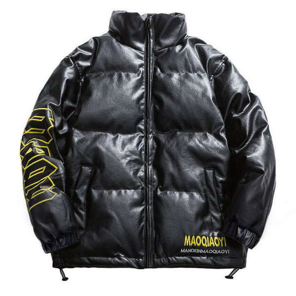 CH Metallic Puffer Coat