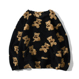 CH Bear Design Sherpa Sweatshirt