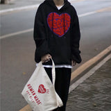 CH Embroidery Heart Hoodie