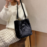 CH Cow-Pattern Shoulder Bag