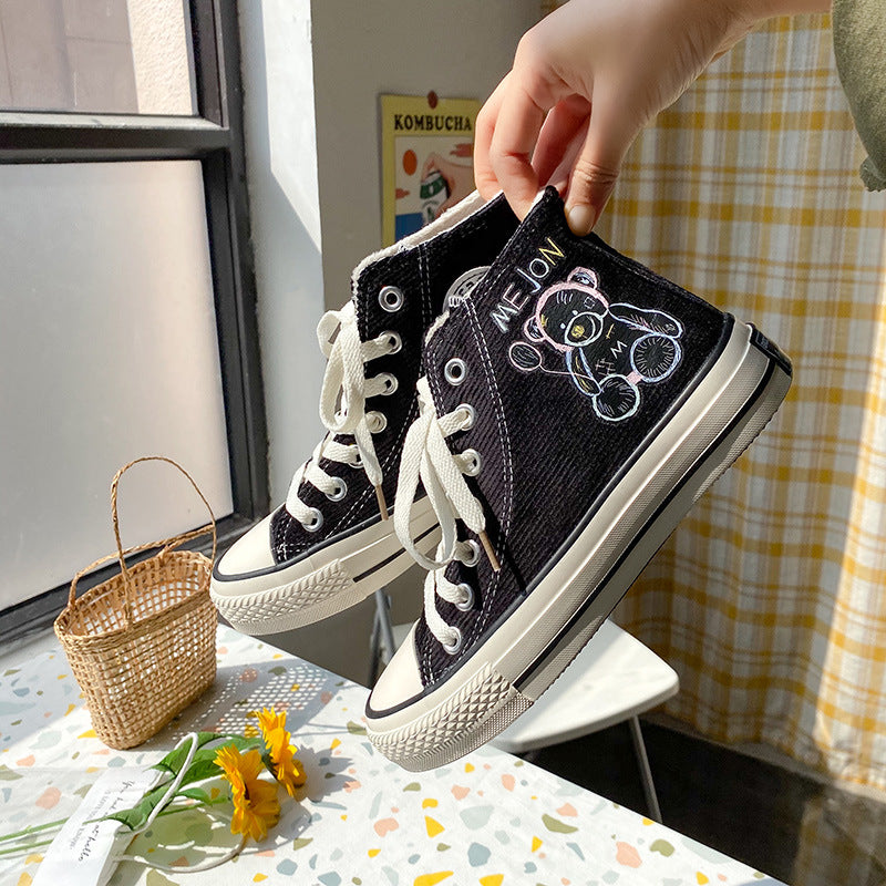 CH "Me JON" Bear Canvas Shoes