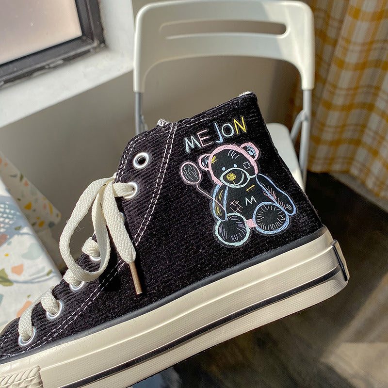 CH "Me JON" Bear Canvas Shoes