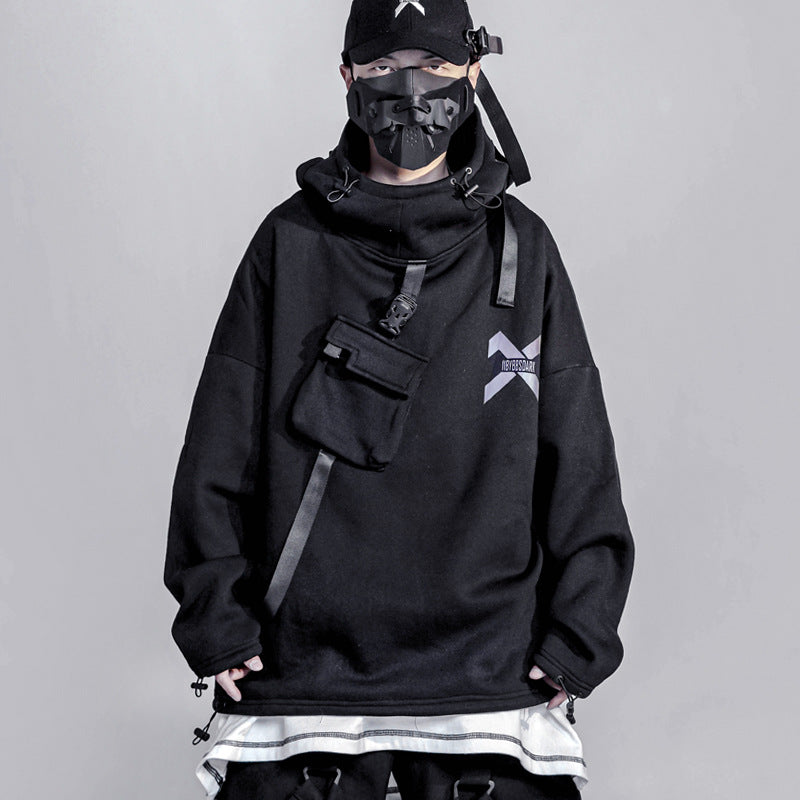 CH Techwear Functional Reflective Hoodie