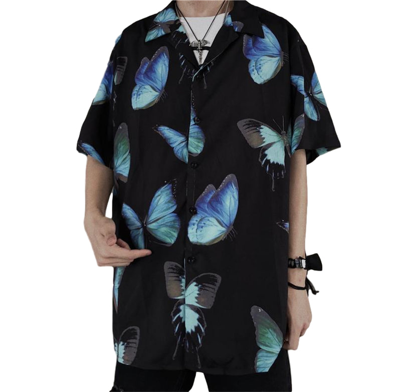 Butterfly short sleeve shirt