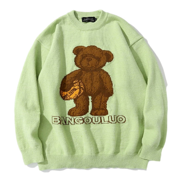 CH Baseball Bear Sweater