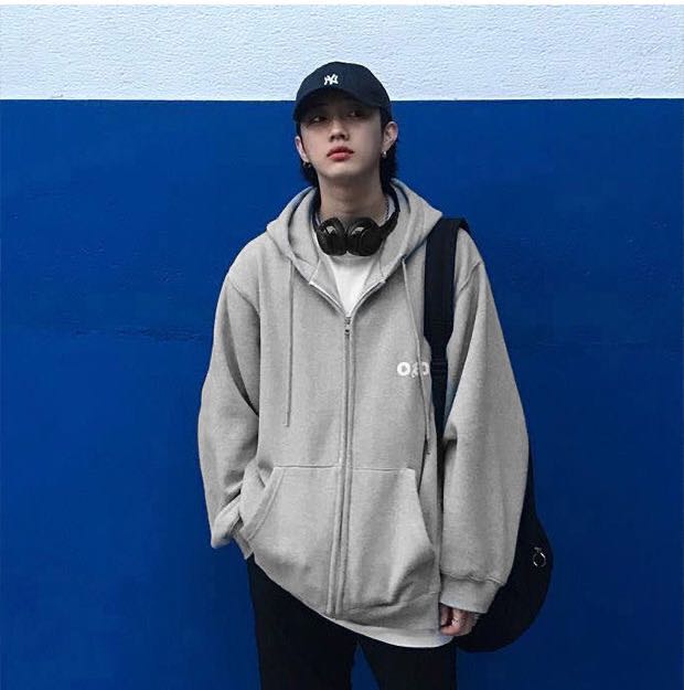 CH Oversized Full-Zip Hoodie