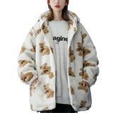 CH Bear Design Comfy Sherpa Coat