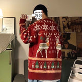 CH VIntage Xmas Elements Pattern Sweater