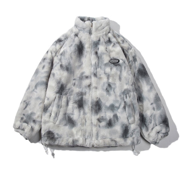 CH Tie-Dye Sherpa Coat