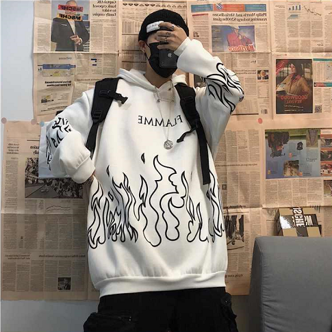 CH "Flame Print" Hoodie