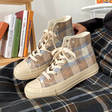 CH Plaid Canvas Shoes