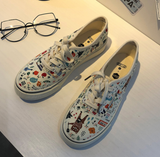 CH Graffiti Canvas Shoes