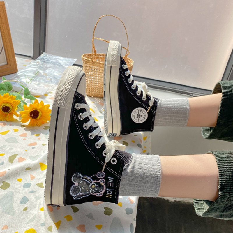 CH "Me JON" Bear Canvas Shoes