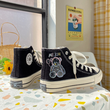 CH "Me JON" Bear Canvas Shoes