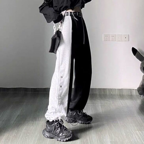 CH Contrast Panel Pants（Belt attached）