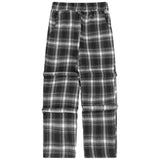 Vintage Harlan wide-leg plaid pants - Chiggate